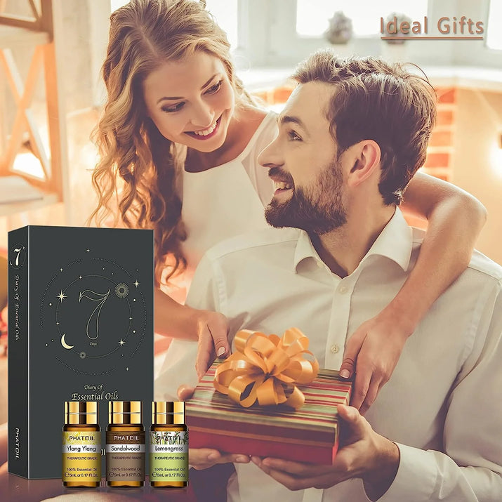 15Pcs X 5Ml Essential Oils Gift Set Perfect for Skin & Hair Care, Bath, Relaxation, Ideal for Aromatherapy Diffuser, Soap Candle Making